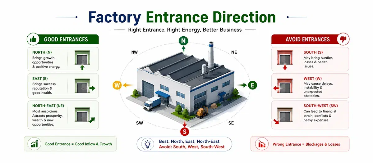 Factory Entrance Direction: It Matters More Than You Think