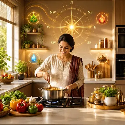 Vastu in the Kitchen : Energizing Your Cooking Space