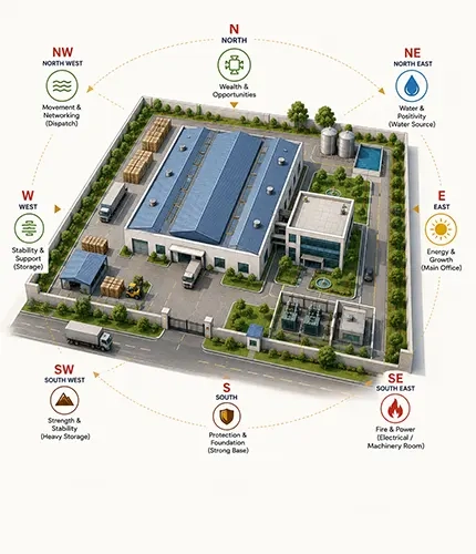 Vastu for Factory Layout: Planning That Boosts Output & Profit