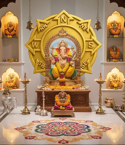 Vastu Shastra for the Pooja Room: The Complete Guide to a Sacred Space