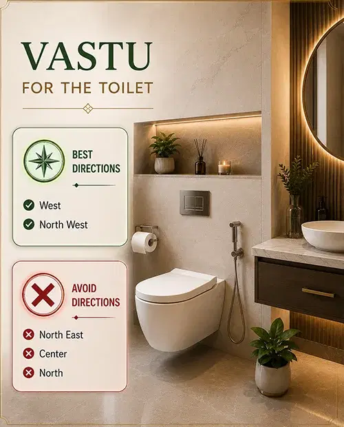 Vastu tips for Vastu For Toilets